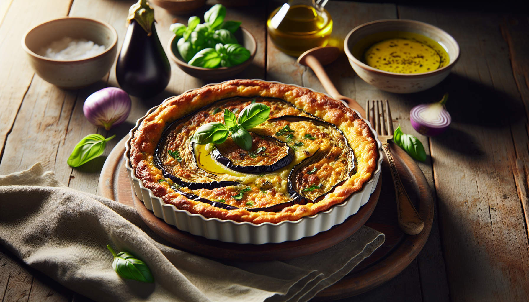 tortino di melanzane